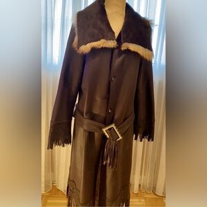 Duo by Harmanli fabulous reversable leather coat